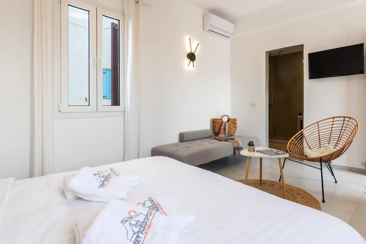 *** מלון דירות Mykonos Town Sunset Paraportiani Rooms יוון